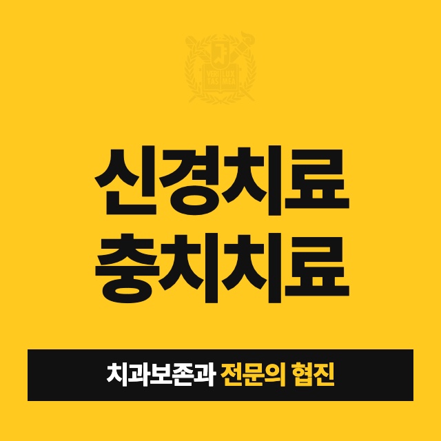 신경치료 · 충치치료